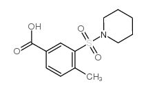 4-METHYL-3-(PIPERIDINE-1-SULFONYL)BENZOICACID picture