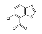 Benzothiazole, 6-chloro-7-nitro- (8CI)结构式