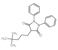 3,5-Pyrazolidinedione,4-(4,4-dimethylpentyl)-1,2-diphenyl- picture