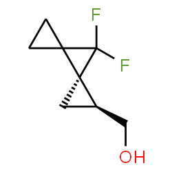 Dispiro[2.0.2.1]heptane-1-methanol, 7,7-difluoro-, (1R,3R)-rel- (9CI)结构式