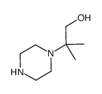 1-Piperazineethanol,-bta-,-bta--dimethyl-(9CI) structure