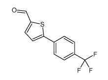 5-(4-(TRIFLUOROMETHYL)PHENYL)THIOPHENE-2-CARBALDEHYDE Structure