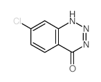 1,2,3-Benzotriazin-4(3H)-one,7-chloro- Structure