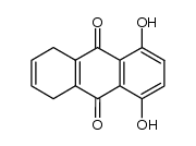 5.8-dihydroxy-1.4-dihydro-anthraquinone Structure