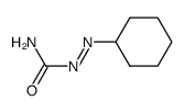 cyclohexyl-diazenecarboxylic acid amide Structure