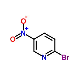 2-Bromo-5-nitropyridine Structure