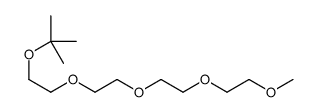 15,15-dimethyl-2,5,8,11,14-pentaoxahexadecane结构式