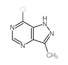 7-氯-3-甲基吡唑[4,3-D]并嘧啶结构式