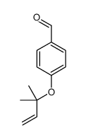 4-(2-methylbut-3-en-2-yloxy)benzaldehyde结构式