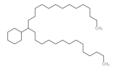 15-Cyclohexylnonacosane Structure