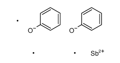 trimethyl(diphenoxy)-λ5-stibane Structure