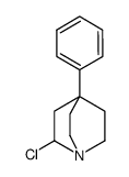 2-Chloro-4-phenyl-1-azabicyclo[2.2.2]octane结构式