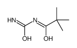 N-carbamoyl-2,2-dimethylpropanamide Structure