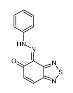 4-phenylazo-benzo[1,2,5]thiadiazol-5-ol Structure