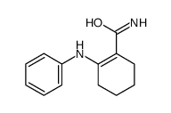 2-anilinocyclohexene-1-carboxamide结构式