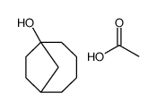 acetic acid,bicyclo[4.2.1]nonan-6-ol结构式