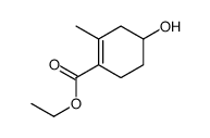 ethyl 4-hydroxy-2-methylcyclohexene-1-carboxylate Structure