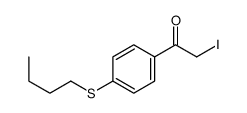 1-(4-butylsulfanylphenyl)-2-iodoethanone Structure