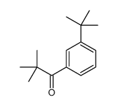 1-(3-tert-butylphenyl)-2,2-dimethylpropan-1-one结构式