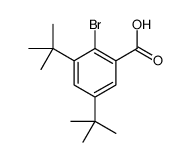 2-bromo-3,5-ditert-butylbenzoic acid Structure