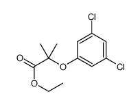 ethyl 2-(3,5-dichlorophenoxy)-2-methylpropanoate结构式