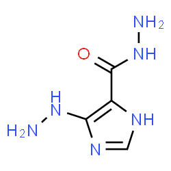 5-HYDRAZINO-1H-IMIDAZOLE-4-CARBOXYLICACIDHYDRAZIDE structure