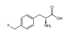 4-fluoromethyl-L-phenylalanine Structure