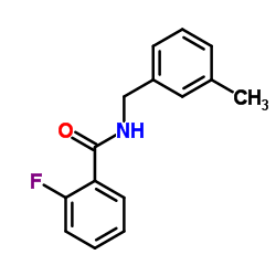 2-Fluoro-N-(3-methylbenzyl)benzamide picture