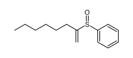 2-phenylsulphinyloct-1-ene结构式