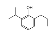 2-sec-butyl-6-isopropylphenol结构式