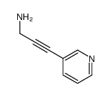 3-pyridin-3-ylprop-2-yn-1-amine Structure