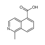 1-Methyl-5-isoquinolinecarboxylic acid Structure