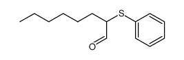 2-(phenylthio)octanal结构式