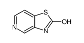 (5CI)-噻唑并[4,5-c]吡啶-2-醇结构式