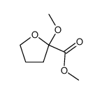 2-Furancarboxylicacid,tetrahydro-2-methoxy-,methylester(9CI) structure