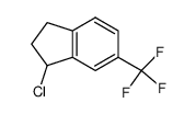 1-chloro-6-(trifluoromethyl)indane Structure