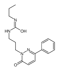 1-[3-(6-oxo-3-phenylpyridazin-1-yl)propyl]-3-propylurea Structure