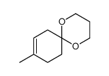 9-methyl-1,5-dioxaspiro[5.5]undec-9-ene结构式