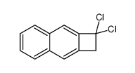 2,2-dichloro-1H-cyclobuta[b]naphthalene结构式