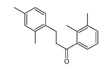 2',3'-DIMETHYL-3-(2,4-DIMETHYLPHENYL)PROPIOPHENONE Structure