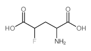 DL-ERYTHRO-4-FLUOROGLUTAMIC ACID structure