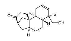 18-hydroxy-17-noraphidicol-2-en-16-one Structure