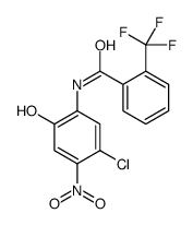 N-(5-chloro-2-hydroxy-4-nitrophenyl)-2-(trifluoromethyl)benzamide Structure