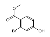 2-溴-4-羟基苯甲酸甲酯结构式