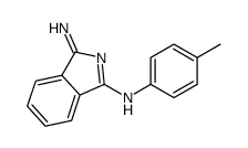 (1Z)-1-[(4-methylphenyl)imino]-1H-isoindol-3-amine结构式