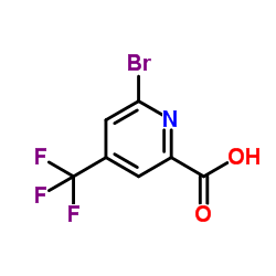 6-bromo-4-(trifluoromethyl)pyridine-2-carboxylic acid picture