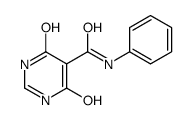 4-hydroxy-6-oxo-N-phenyl-1H-pyrimidine-5-carboxamide Structure