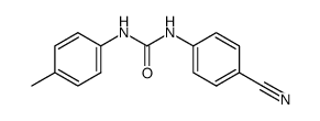 3-(4-cyanophenyl)-1-(4-tolyl)urea Structure