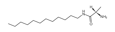 N-Dodecyl-(S)-alaninamide Structure