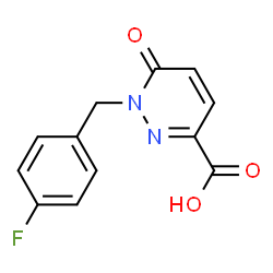 1-(4-Fluorobenzyl)-6-oxo-1,6-dihydropyridazine-3-carboxylic acid picture